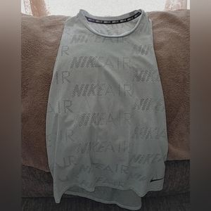 Nike Air Light blue muscle tank